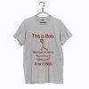 This Is Bob T shirt For Men Has No Arm T Shirt KM