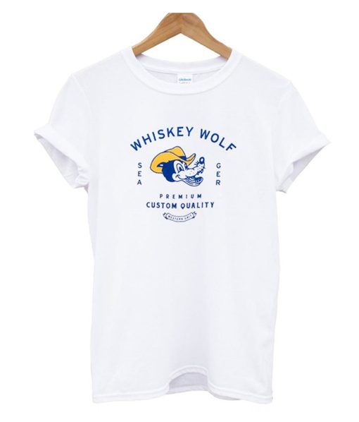 Whiskey Wolf T Shirt KM