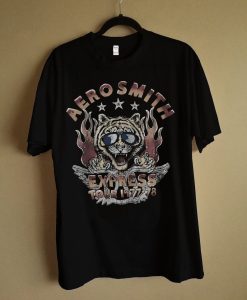 Aerosmith Express Tour tee 1977-1978 T-Shirt KM