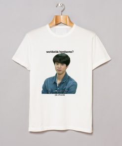 BTS Jin Worldwide Handsome Kpop T Shirt KM