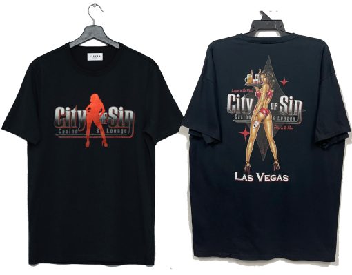 City Of Sin Casino Lounge T-Shirt KM