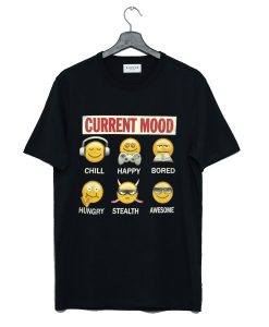 Current Mood Emoji T Shirt KM