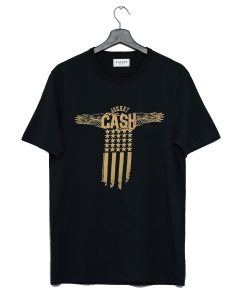 Johnny Cash American Flag T Shirt KM