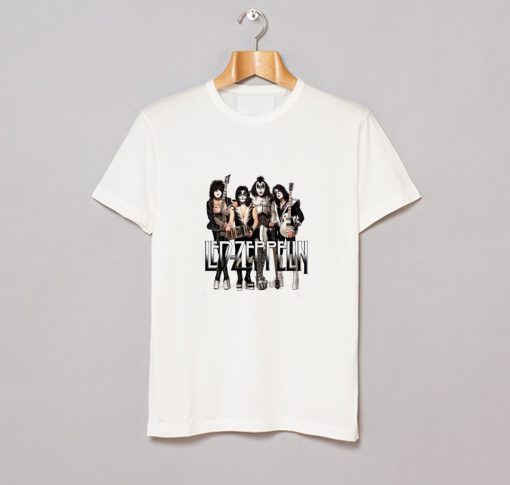 Kiss x Led Zeppelin T-Shirt KM