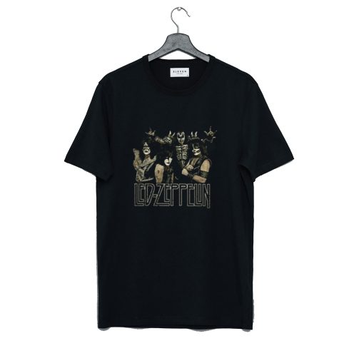 Led Zeppelin Kiss T-Shirt KM