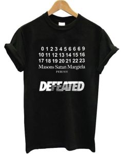 Masons Satan Margiela Perish Defeated T-Shirt KM