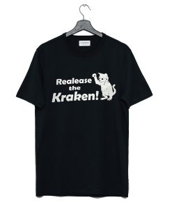 Release The Kraken Cat T Shirt KM