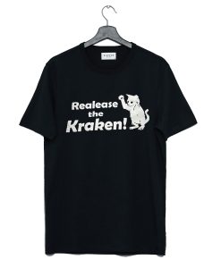 Release The Kraken Cat T Shirt KM