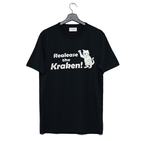 Release The Kraken Cat T Shirt KM