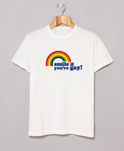 Smile If You’re Gay T-Shirt KM