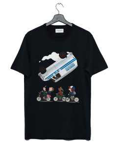 Stranger Things Eleven flip over the Van Hawkins power T-Shirt KM