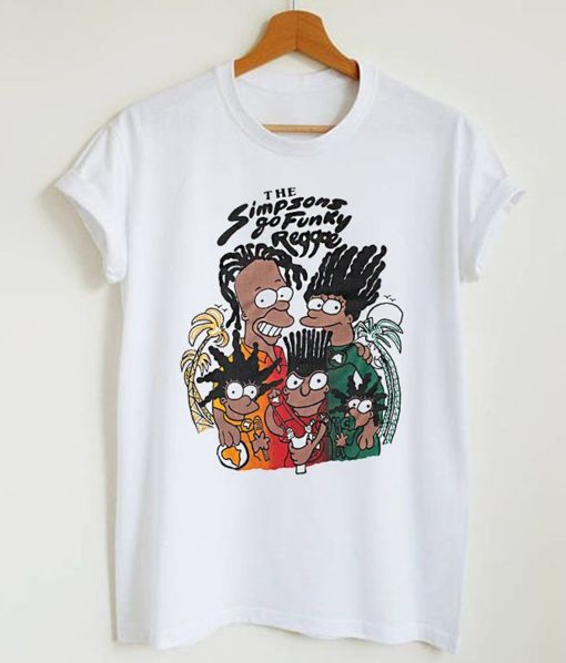 The Simpsons Go Funky Reggae T-Shirt KM