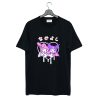 Valentines My Melody Kuromi Drip Heart T Shirt KM