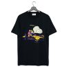 Vintage Peanuts Black Large T-Shirt KM