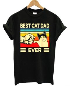 Best Cat Dad Ever T-Shirt KM