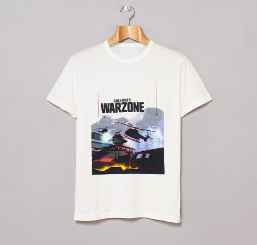 Call Of Duty Warzone Helicopter T-Shirt KM