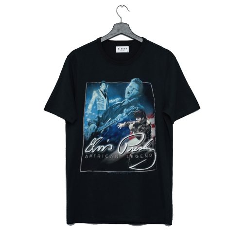 Liquid Blue Elvis Presley T Shirt KM