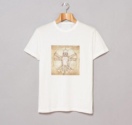 Vitruvian Bender T-Shirt KM