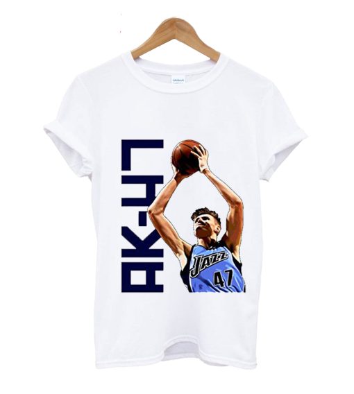 Andrei Kirilenko Basketball Player AK-47 T-Shirt KM