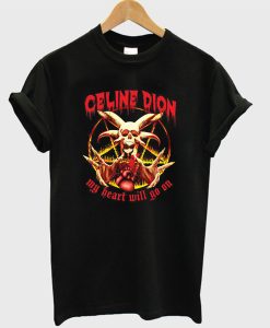 Celine Dion Heavy Metal T-Shirt KM