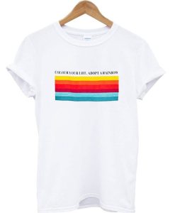 Color Your Life Adopt a Rainbow T-Shirt KM