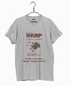 First Annual WKRP Turkey Drop T Shirt KM