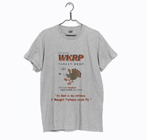 First Annual WKRP Turkey Drop T Shirt KM