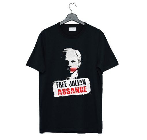 Free Julian Assange T Shirt KM