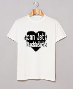 Joan Jett & The Blackhearts T Shirt KM White