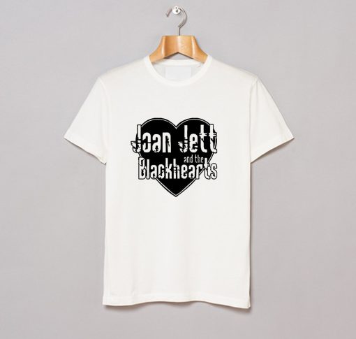 Joan Jett & The Blackhearts T Shirt KM White