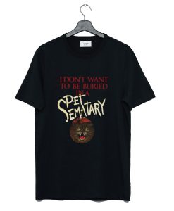 Pet Sematary T-Shirt KM Black