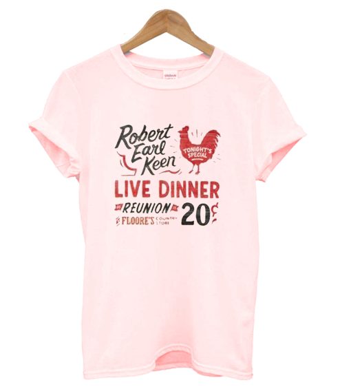 Robert Earl Keen Live Dinner Reunion Floore’s 20 T-Shirt KM