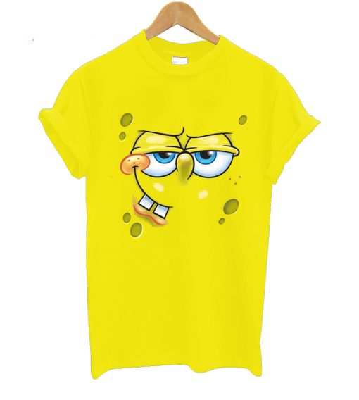 Spongebob Face Smirk T-Shirt KM