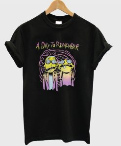 A Day To Remember Rick And Morty T-Shirt KM