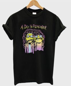 A Day To Remember Rick And Morty T-Shirt KM