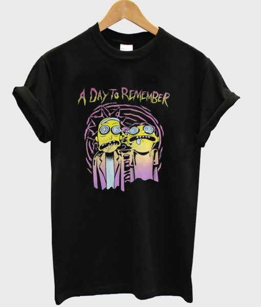 A Day To Remember Rick And Morty T-Shirt KM