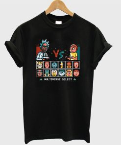 Cheap Custom Rick And Morty Multiverse Select T-Shirt KM