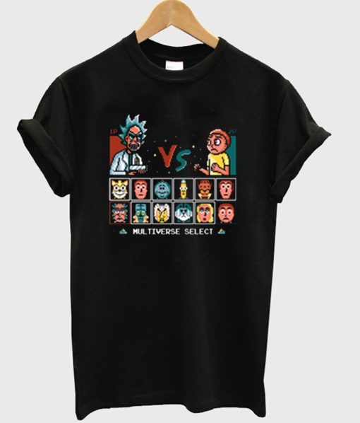 Cheap Custom Rick And Morty Multiverse Select T-Shirt KM