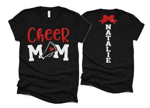 Cheer Mom T Shirt KM