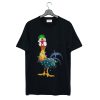 Chicken Hei Hei light Christmas T-Shirt KM