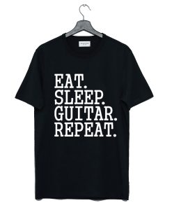 Eat Sleep Guitar Repeat T-Shirt KM