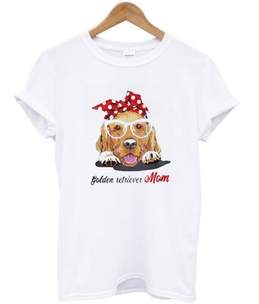 Golden Retriever Mom T-Shirt KM