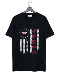 Hot Jeep America Betsy Ross Flag T-Shirt KM