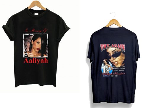 In Memory Of Aaliyah T Shirt KM