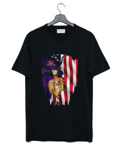 Independence Day 4th Of July Crown Royal American Flag T Shirt KM