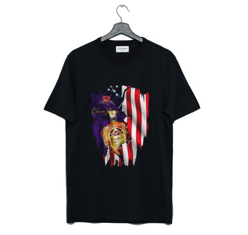 Independence Day 4th Of July Crown Royal American Flag T Shirt KM