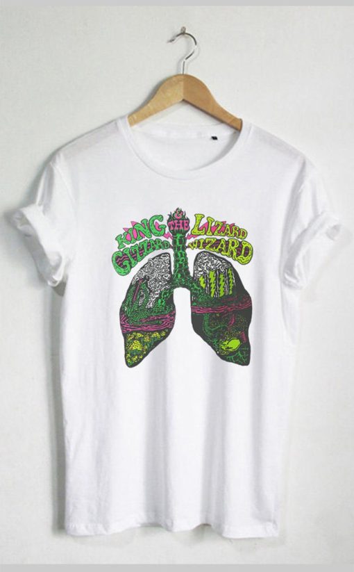 King Gizzard and The Lizard Wizard Lungs T Shirt KM