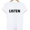 Listen T-Shirt KM