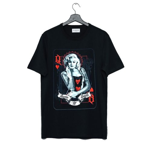 Marilyn Monroe Queen of Hearts T-Shirt KM