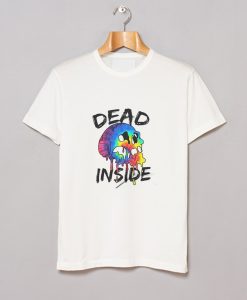 Skull Dead Inside T Shirt KM